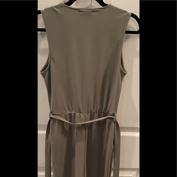 Max & Ash Washed Surplice Jumpsuit - Picture 4 of 6